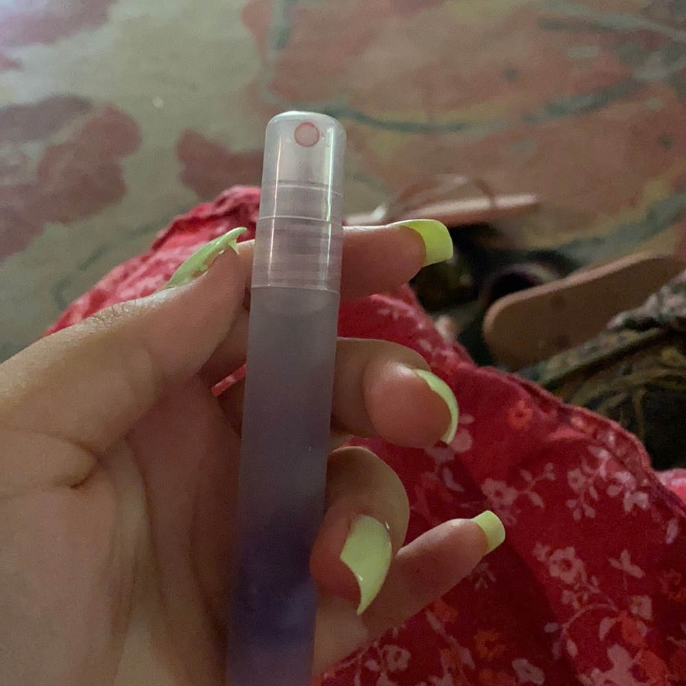 Handmade flower perfume